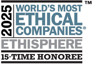 World's Most Ethical Companies 2025 Ethisphere 15-Time Honoree