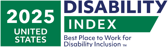 Disability Index logo Best Place to Work for Disability Inclusion 2025 United States